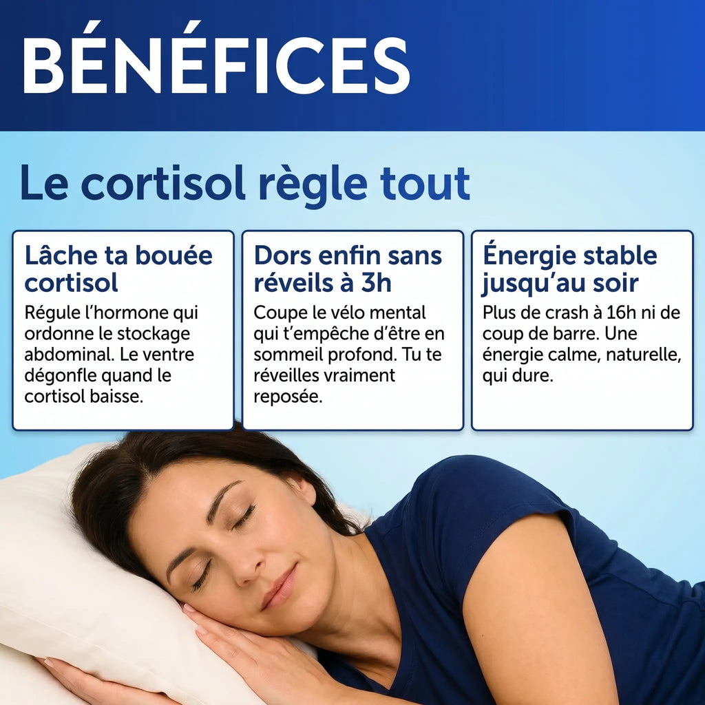 SuperCalm — Anti-cortisol nocturne